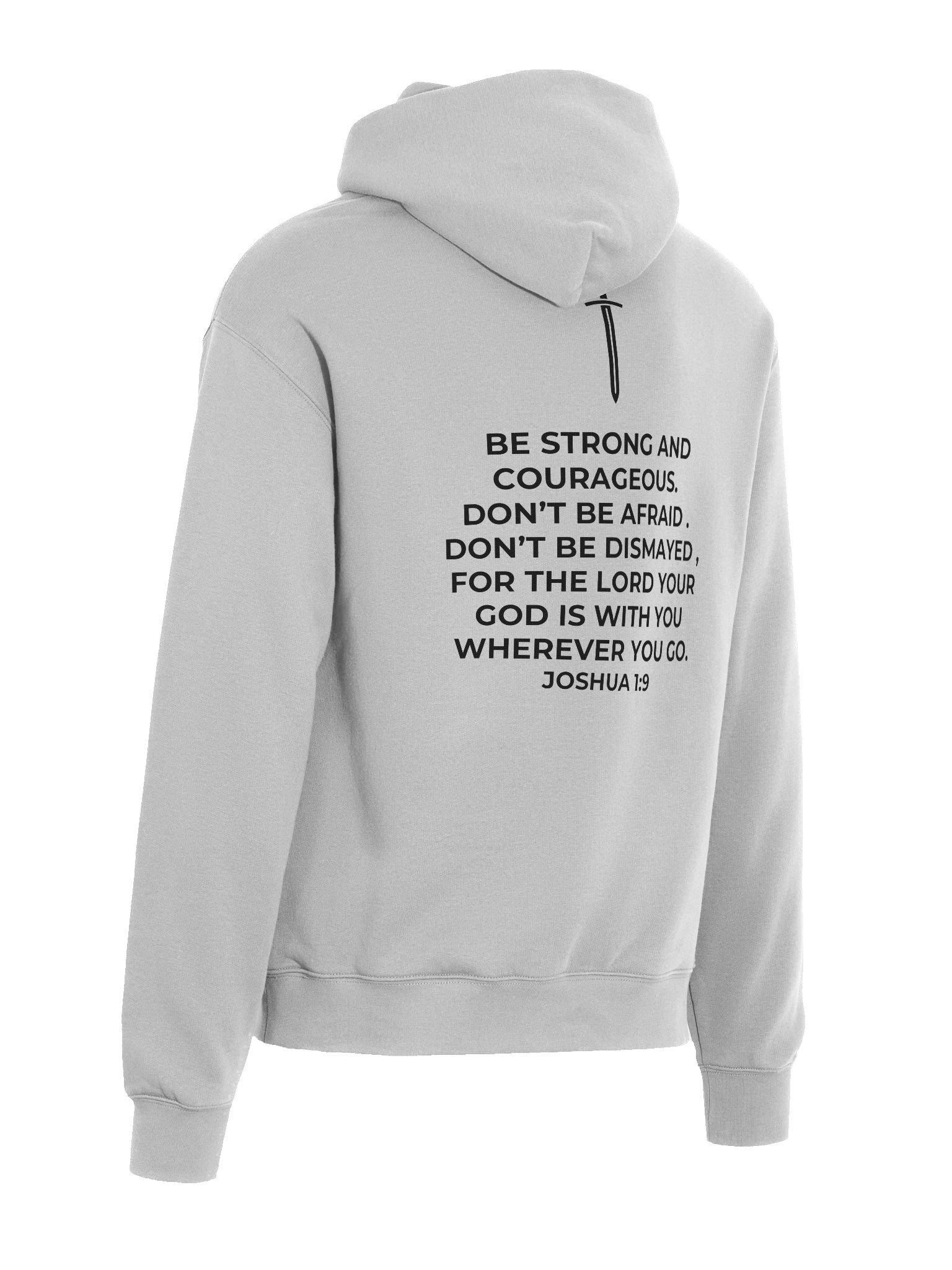 Joshua 1:9 Eclipse Oversized Hoodie [Dark] product image (6)