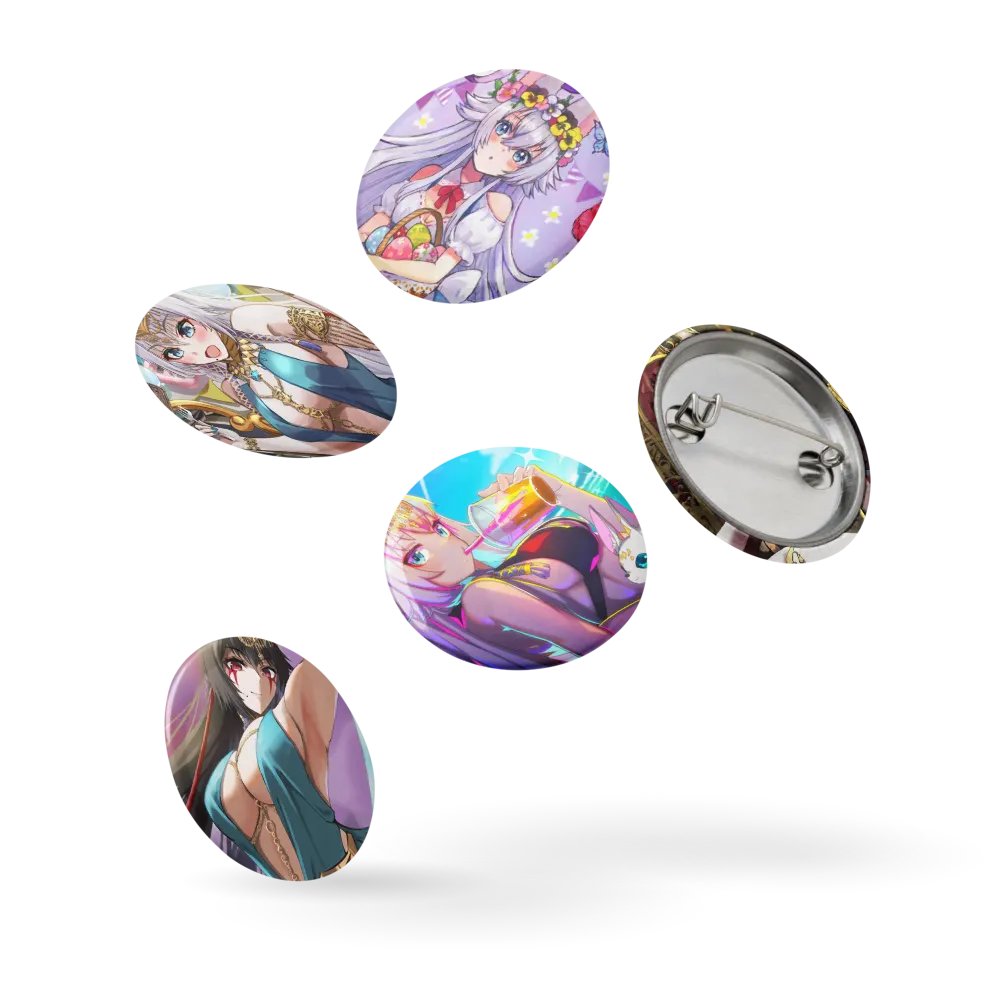 Paws Pin Button Set product image (14)