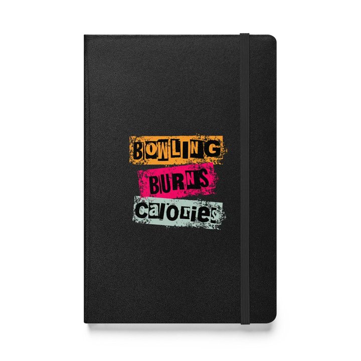 Bowling Burns Calories Playful Journal product image (1)