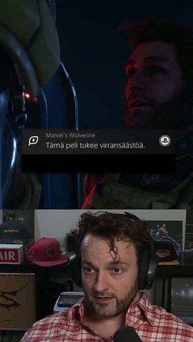 mainos/peli saatu: @sonyplaystationsuomi 

pitäs vissii joskus lukea pelivinkkejä 🤨

#ionisaatio #wolverine #wolverineps5