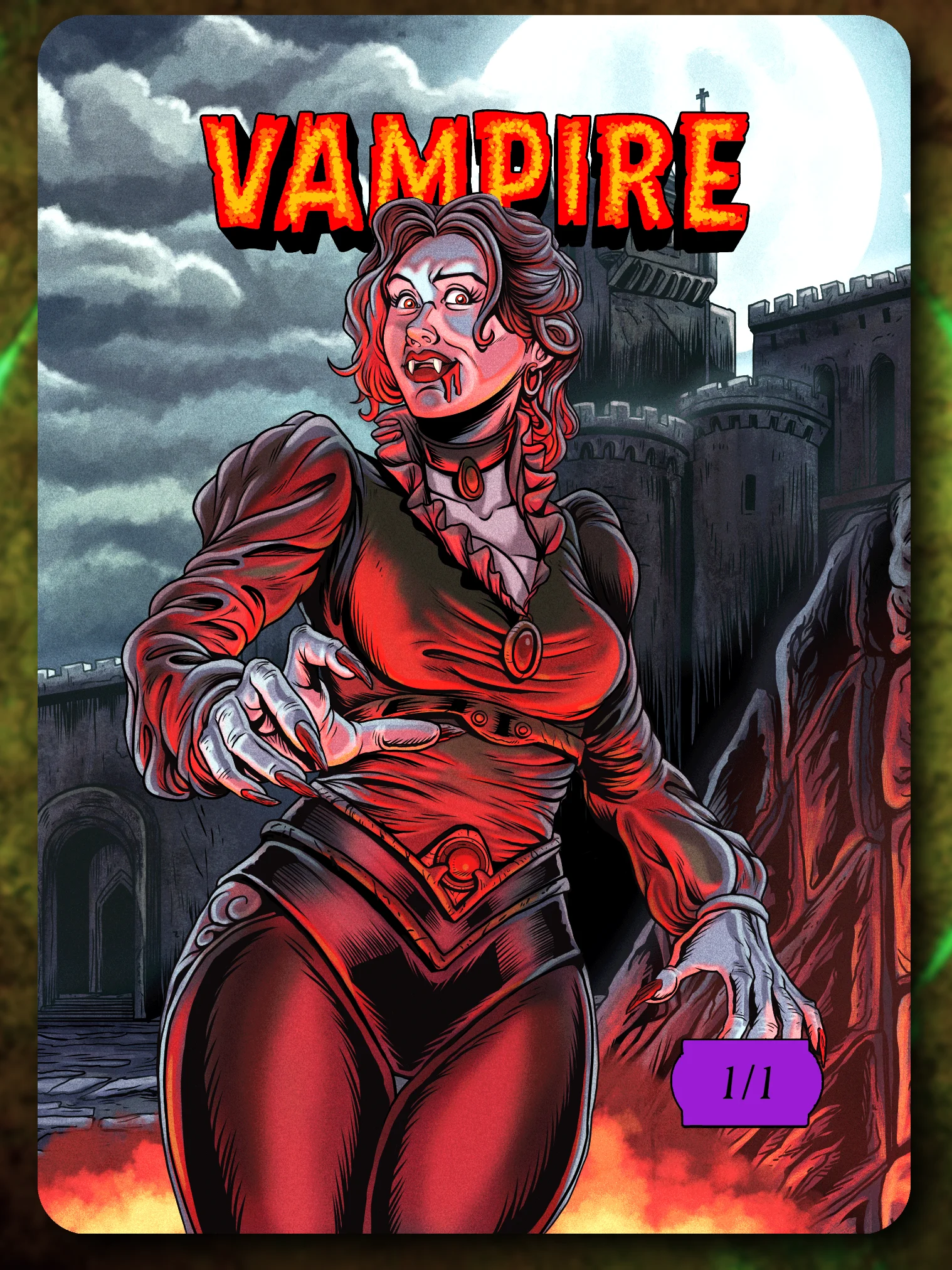 Vampire 1/1 Full Art Token product image (1)