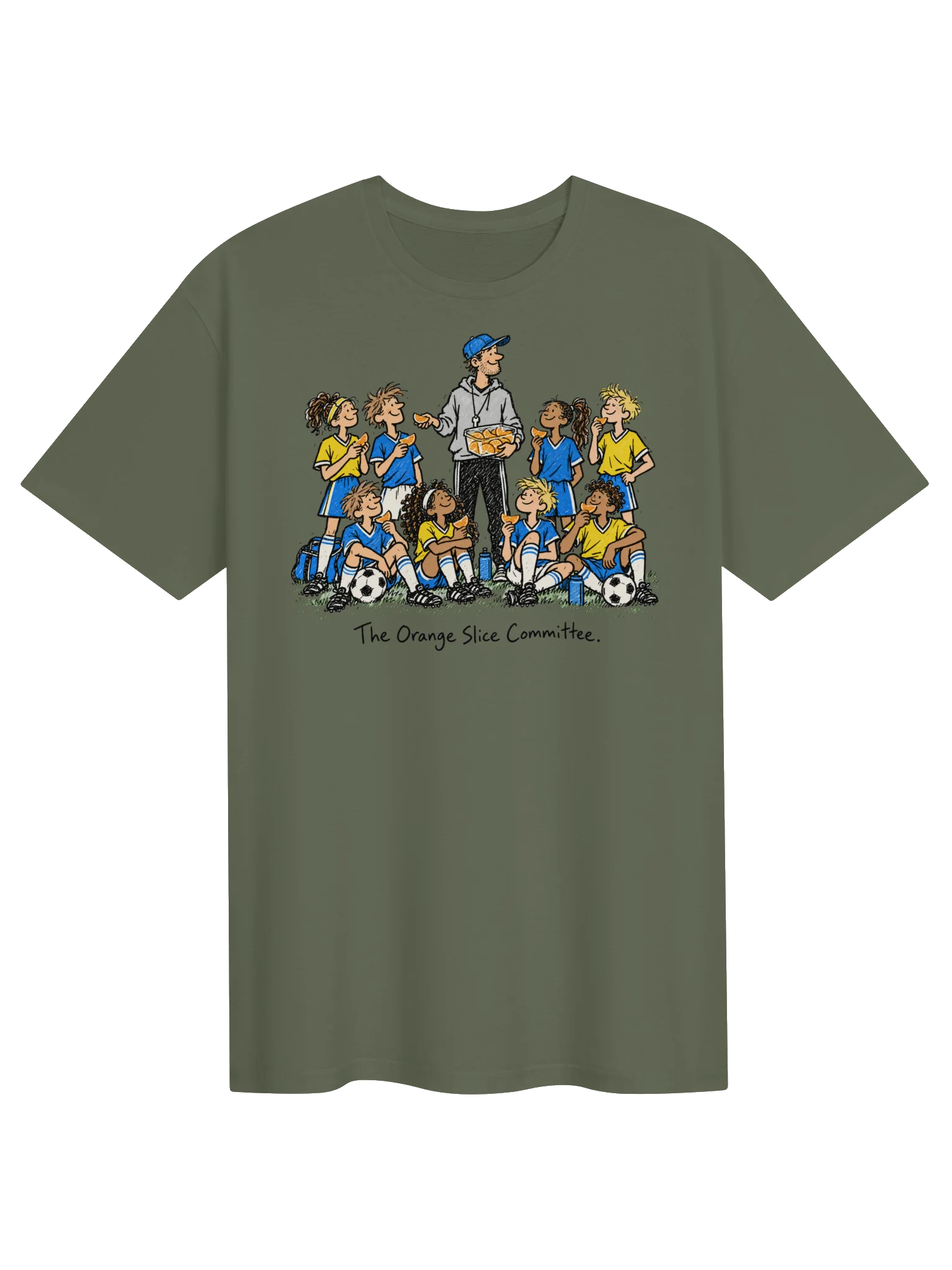 The Orange Slice Committee Soccer Tee product image (12)