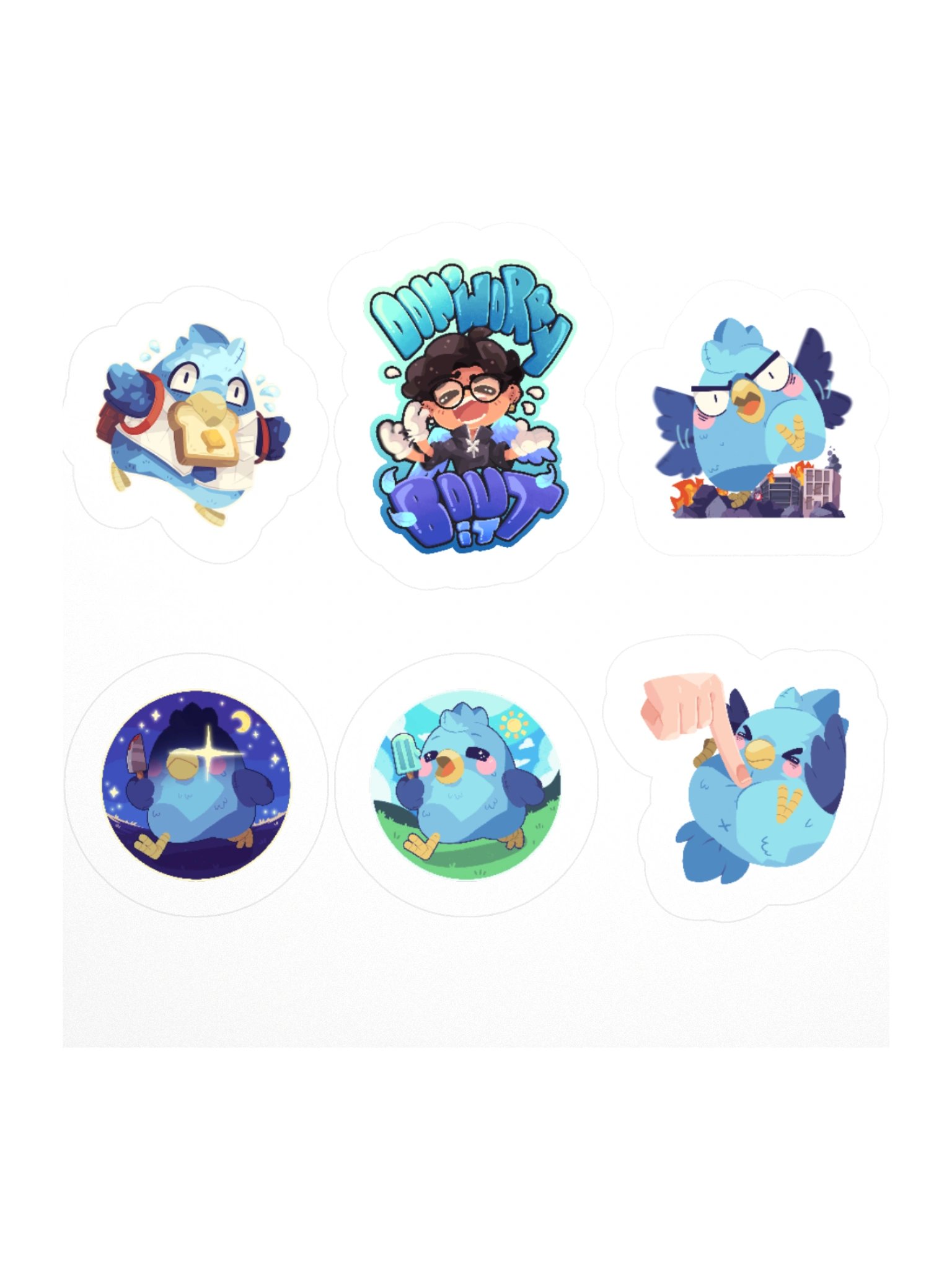 Sticker set 1 product image (2)