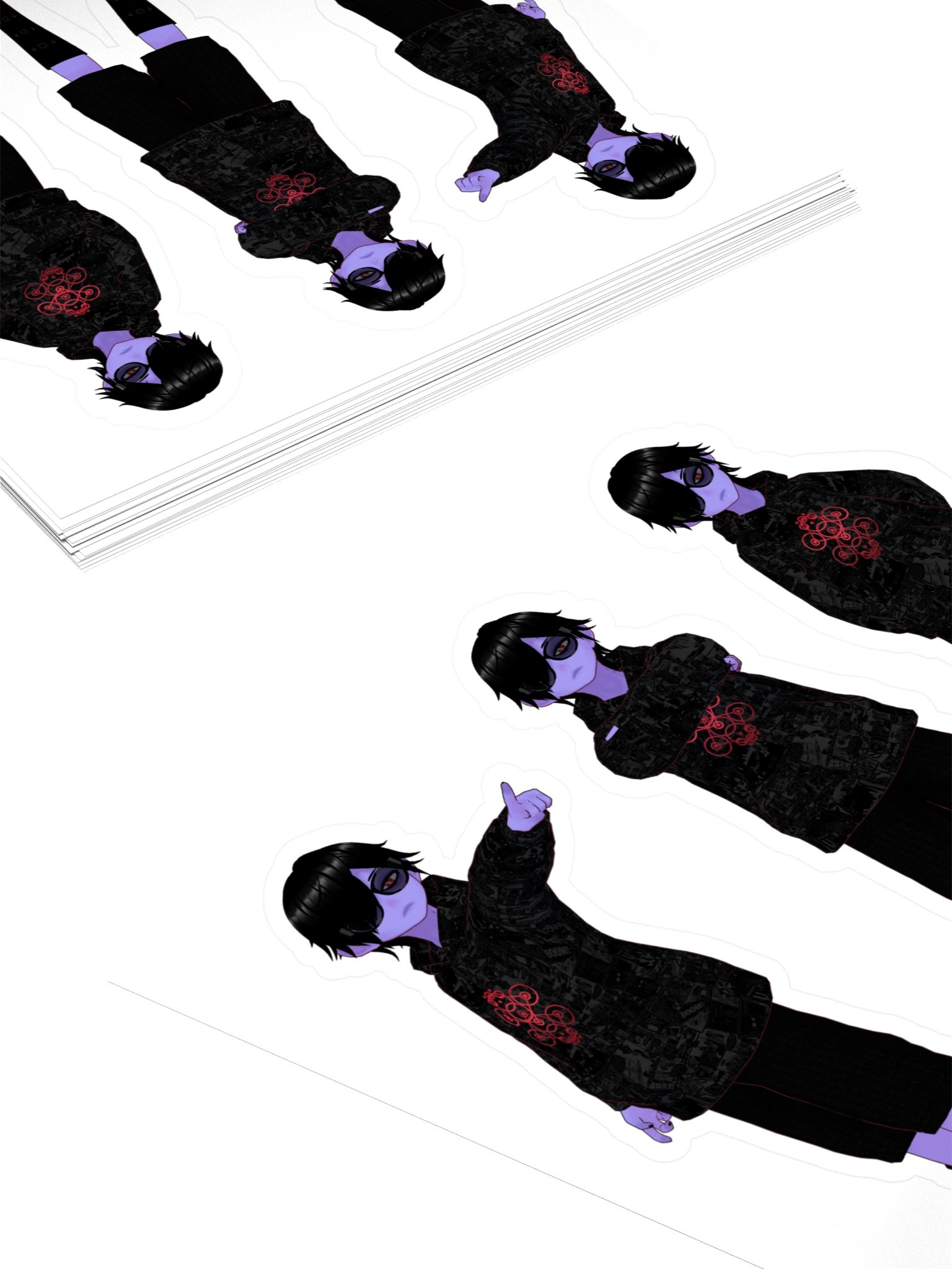 Steve the Vampire Sticker Sheet #2 product image (4)