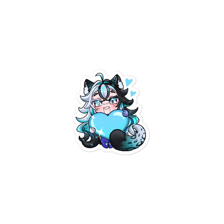 Chibi Mimi Heart Sticker product image (2)