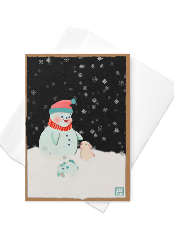 Snowman and Bunnies product image (3)