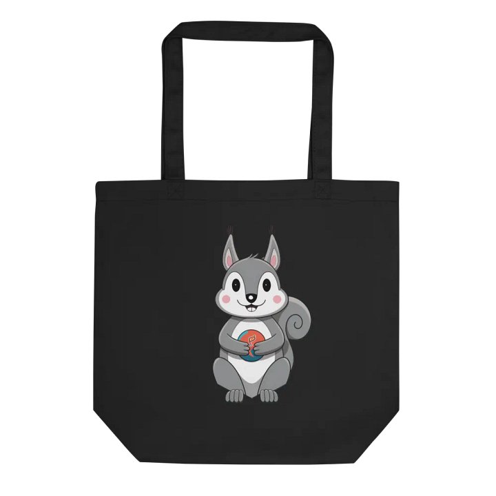 Smiling Squirrel Tote Bag product image (1)