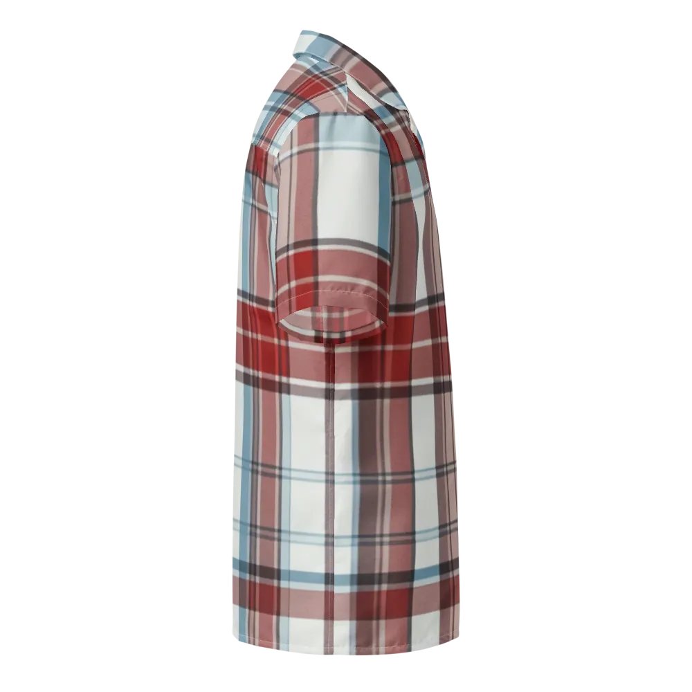 LITE BLUE RED PLAID product image (4)