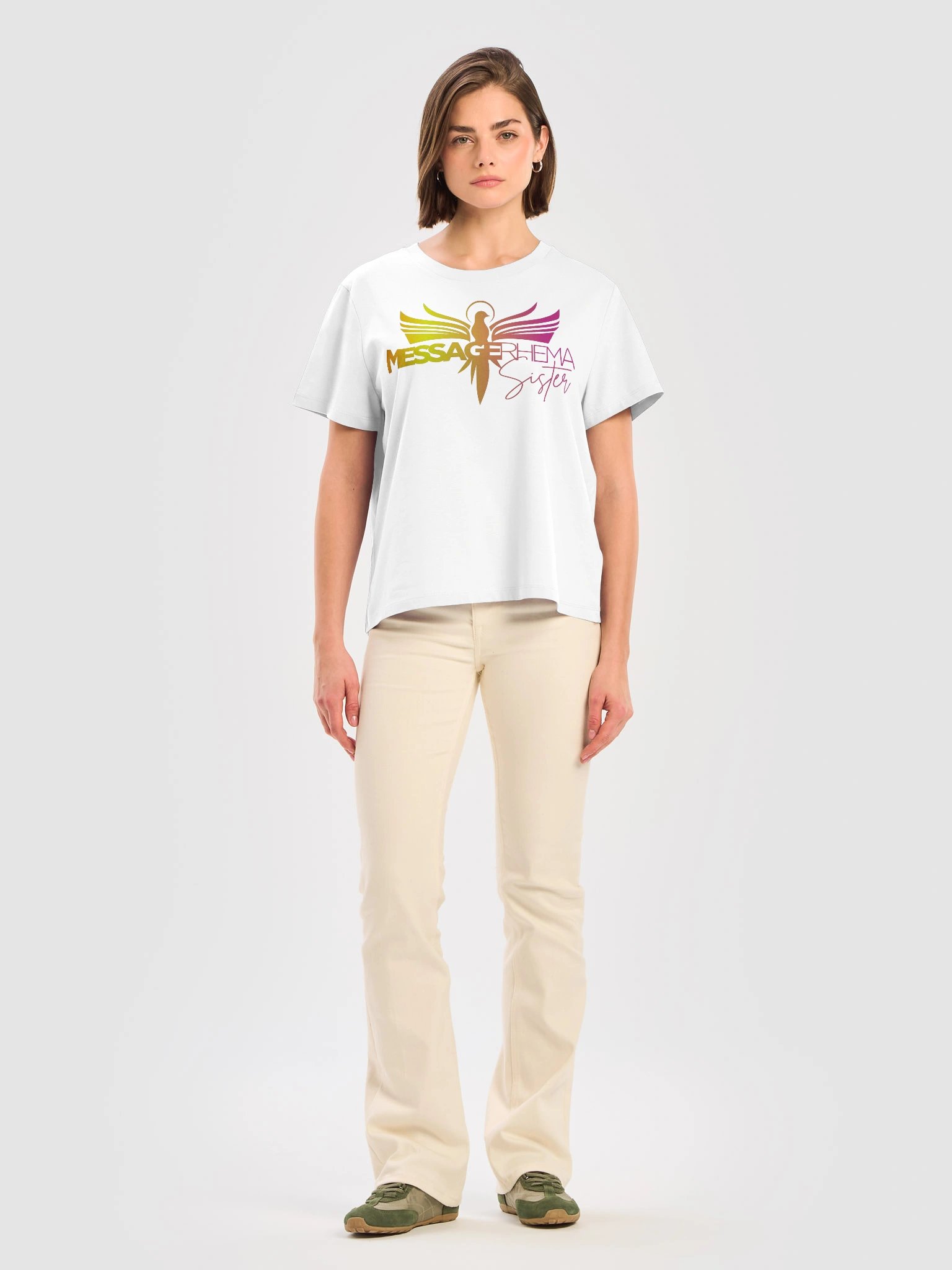 Message Rhema Sister Logo T-Shirt - Womans product image (5)