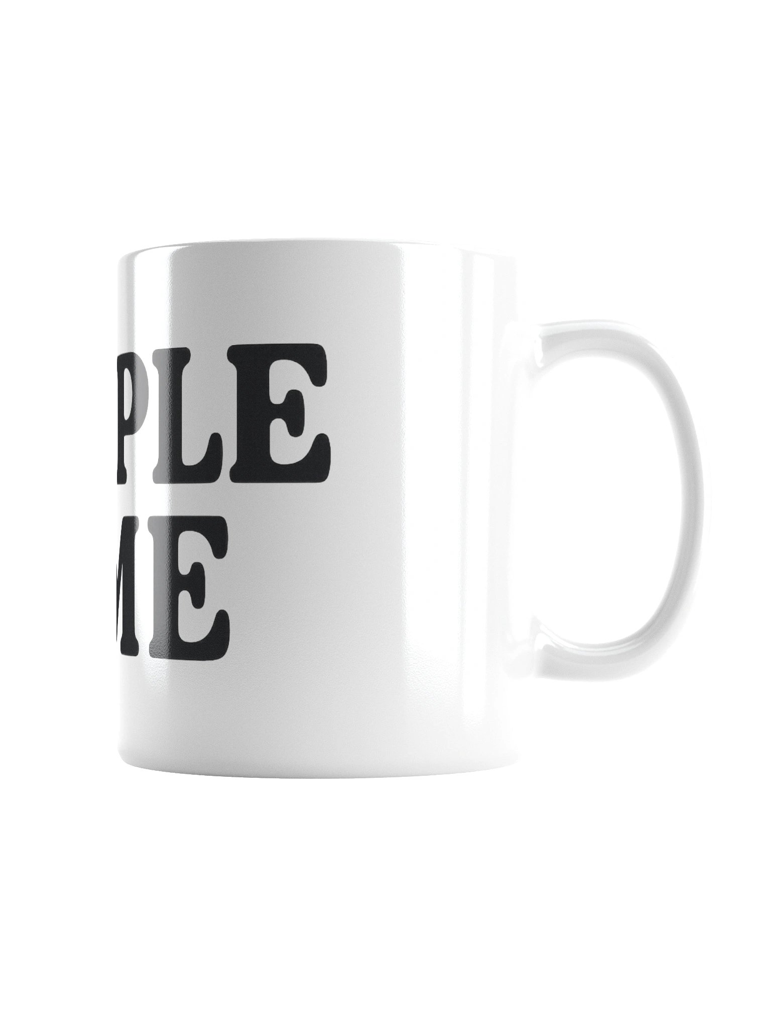 Sample Time White Glossy Mug product image (6)