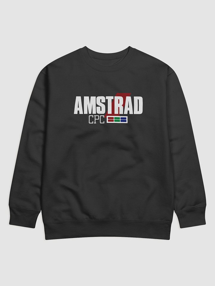 Celebrate the golden age of computing with this vintage-inspired Sweatshirt featuring the iconic Amstrad CPC logo. Perfect for retro tech lovers, old-school gamers, and anyone who grew up product image (1)