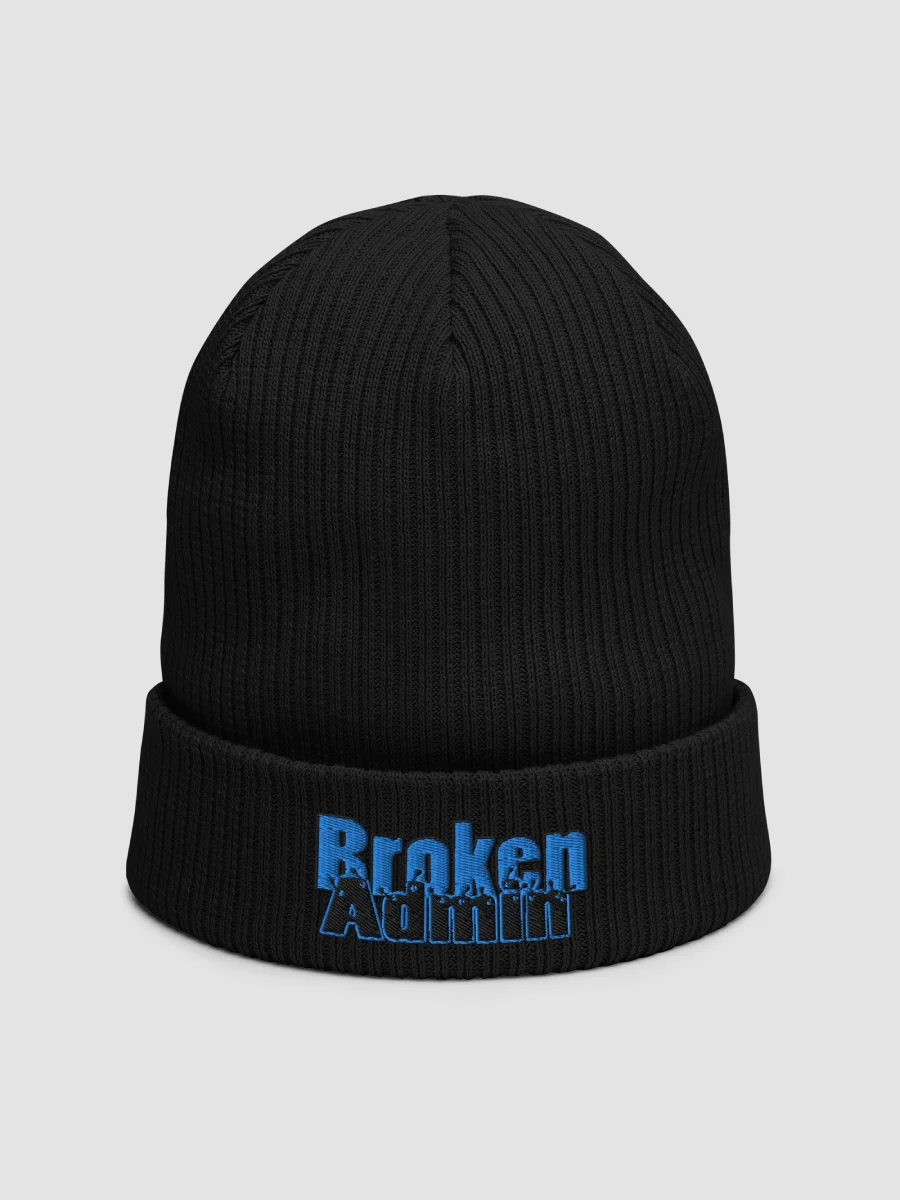 Broken Admin Stitched Embordered Beanie product image (1)
