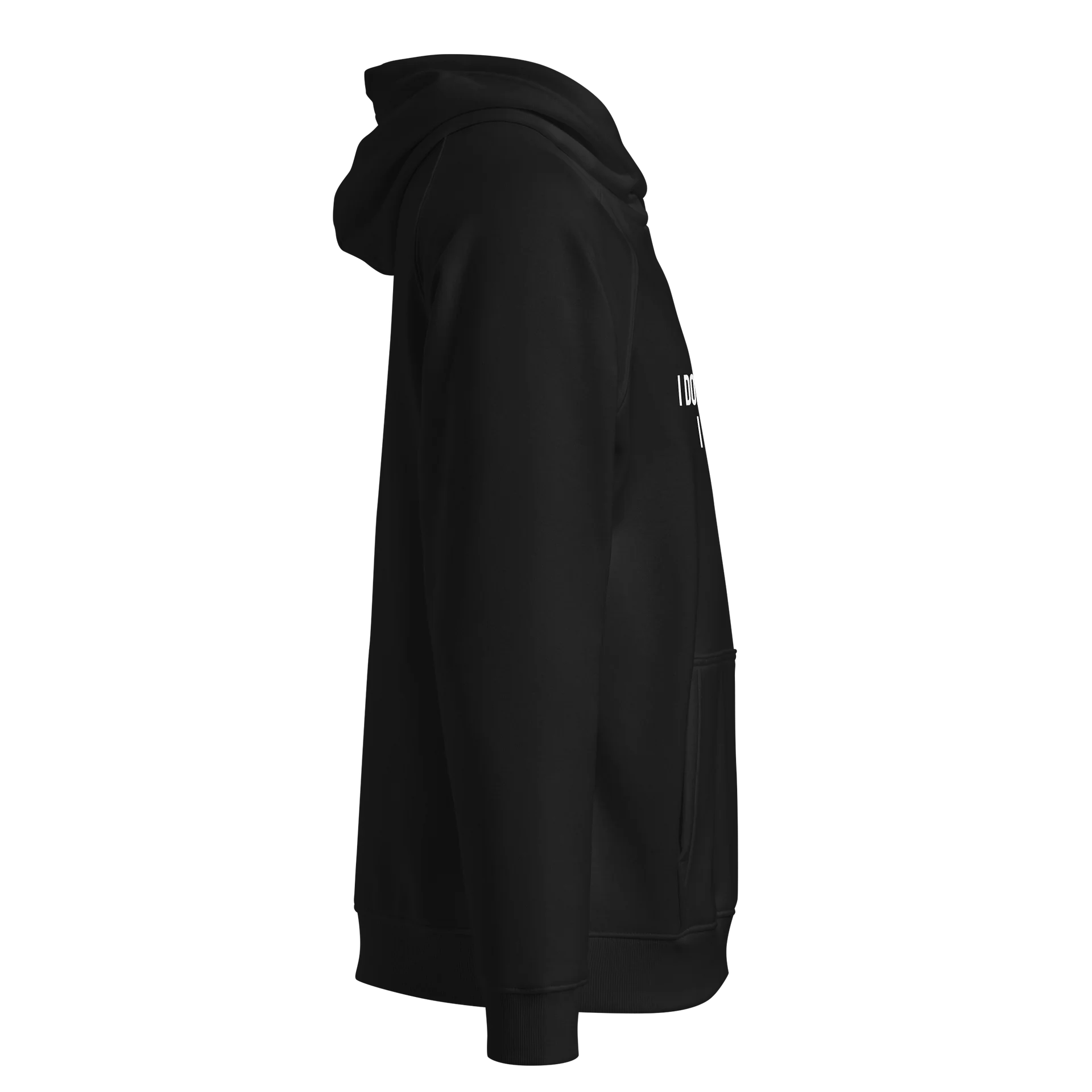 I Don’t Compete. I Improve. Hoodie (Black Statement Edition) product image (3)
