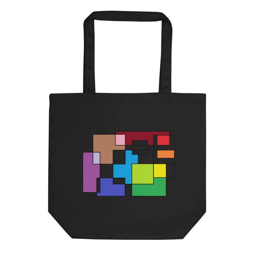 Abstract Clock Tote Bag product image (1)