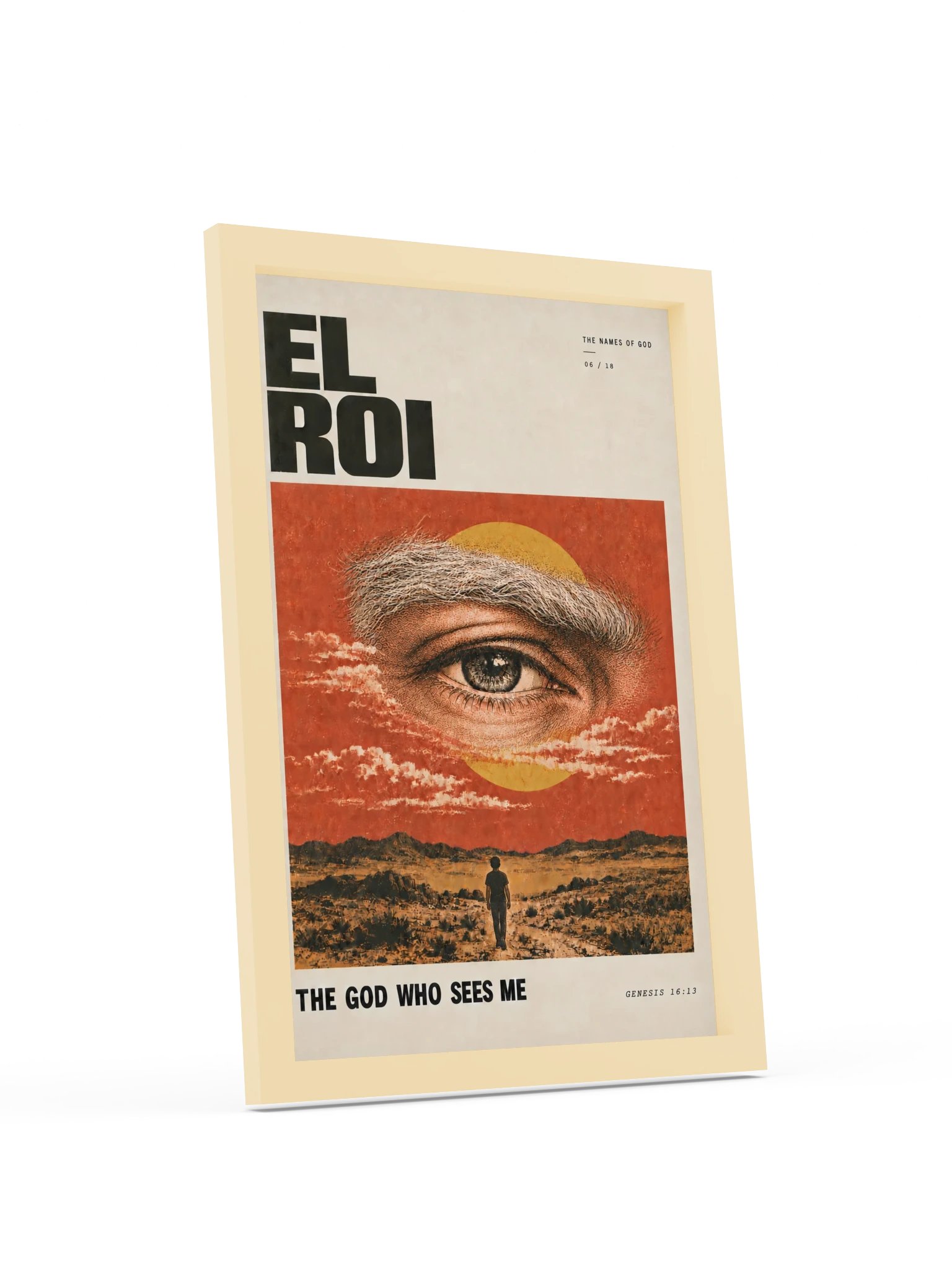 El Roi | Names of God Framed Print product image (7)