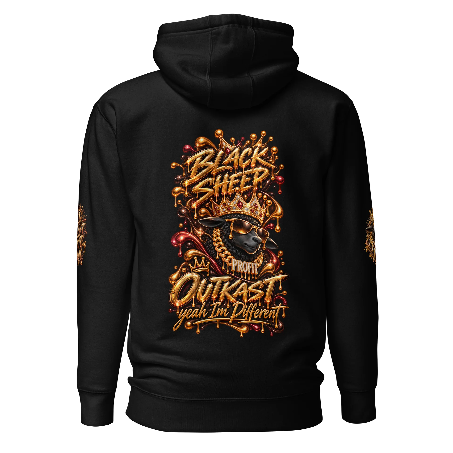 Built Different™ Fireside Premium Hoodie product image (4)