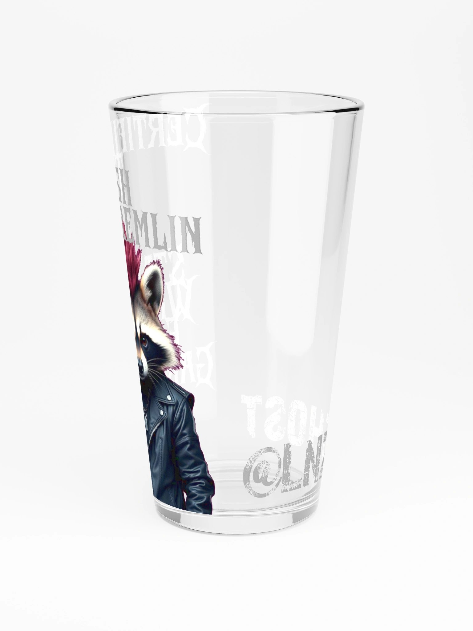 Trash Racoon Glass product image (3)