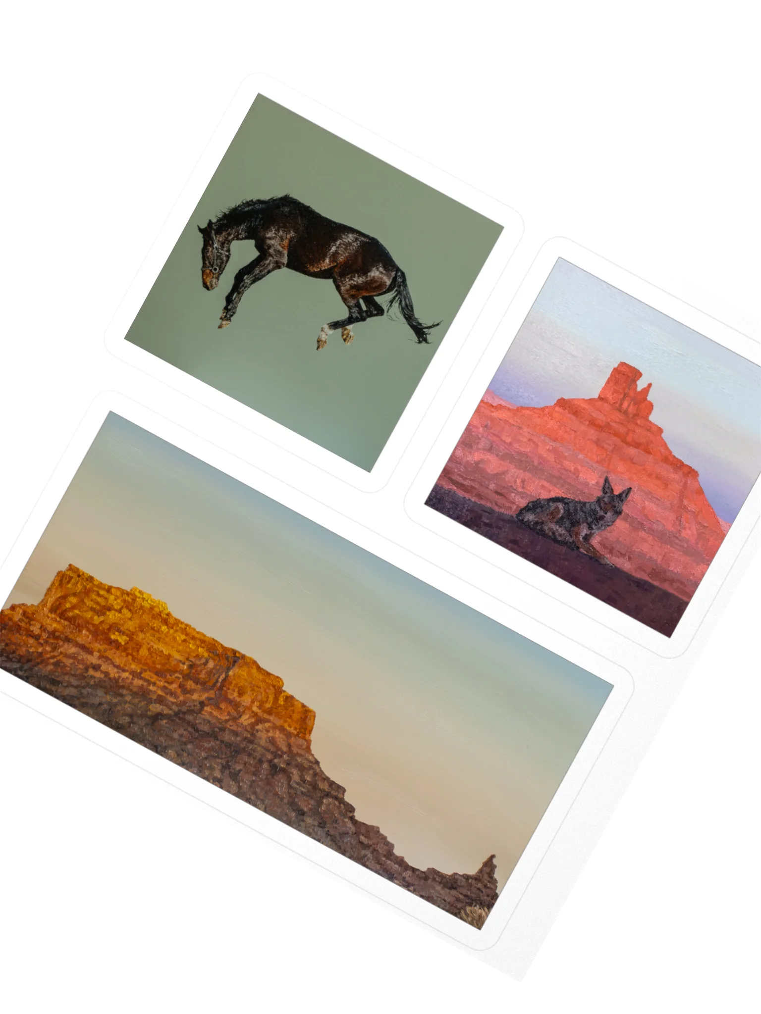 Time Worn and Sun Kissed, Soaring Freedom, Where Ya Been? Sticker Sheet product image (2)