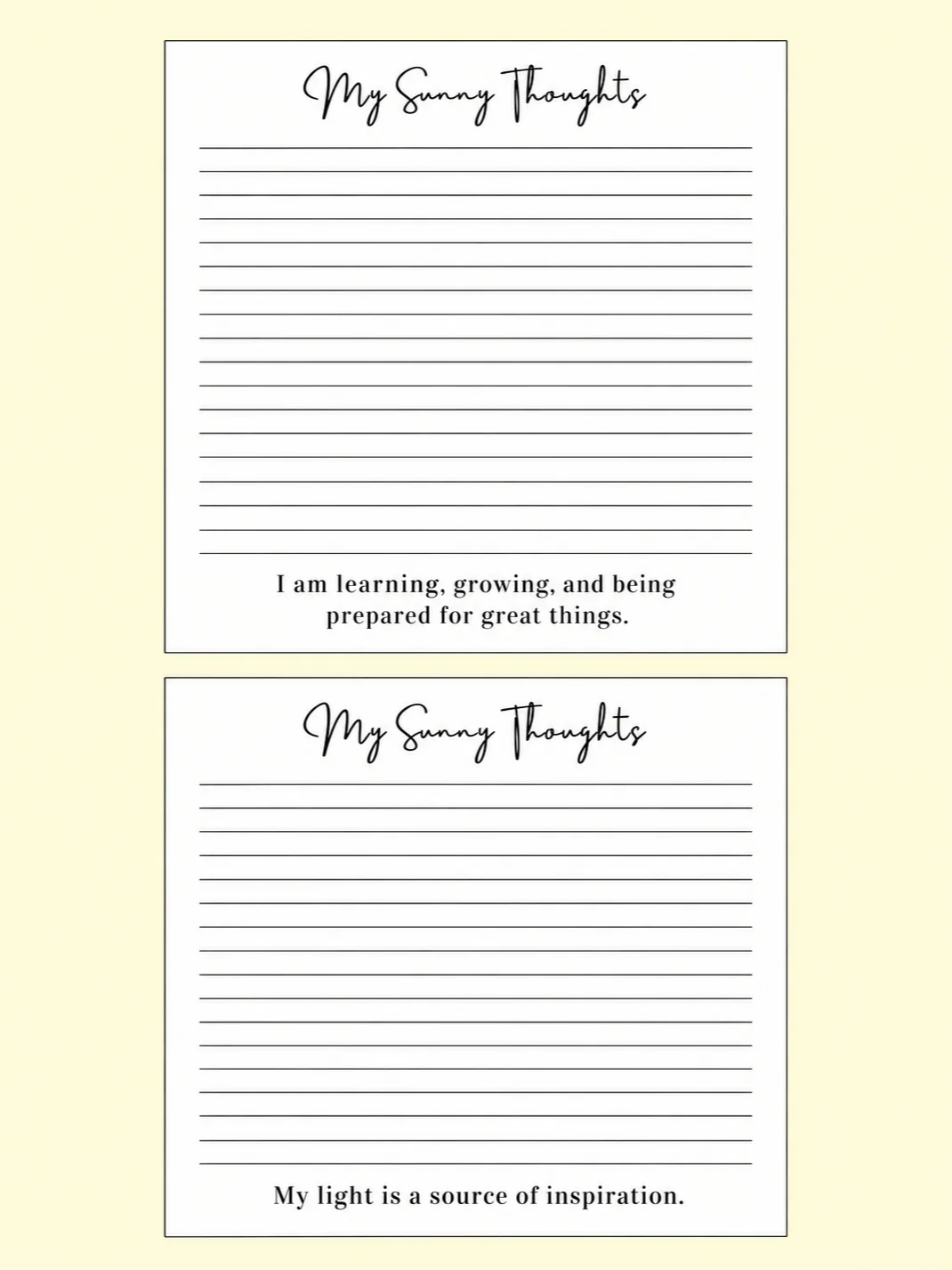 Bless Her Bundle: Sunny Days Journaling product image (3)