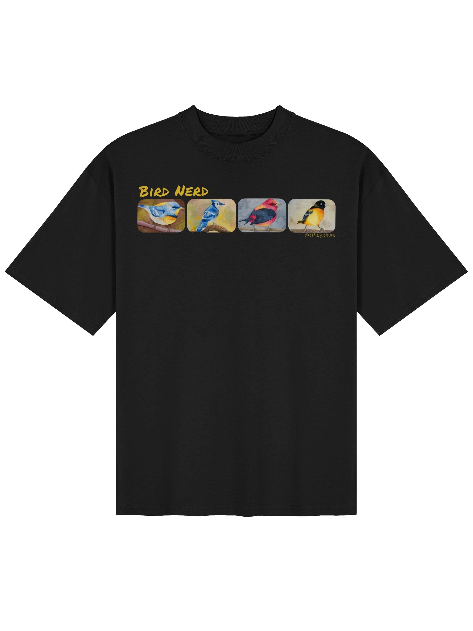 Bird Nerd Oversized T-Shirt product image (1)