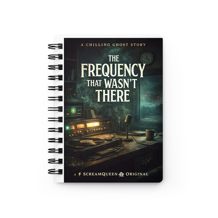The Frequency that Wasn't there spiral notebook product image (1)