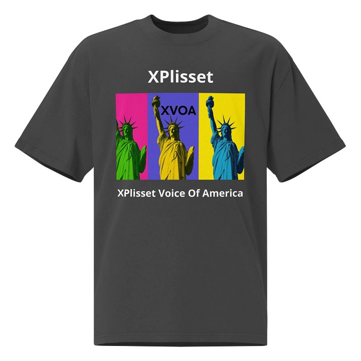 XVOA Pop Art Dark Gray T-Shirt product image (1)