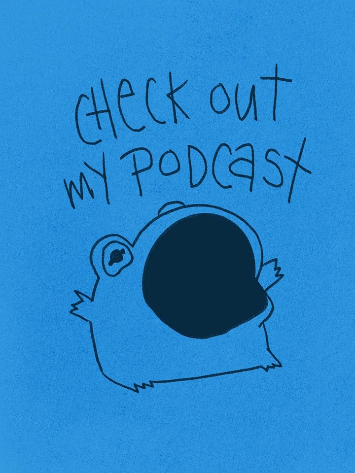 Check out my podcast Hoodie product image (2)