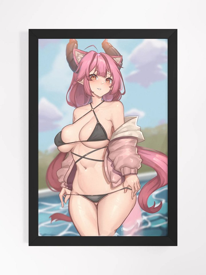 Blushie Beach Episode Framed Print product image (1)