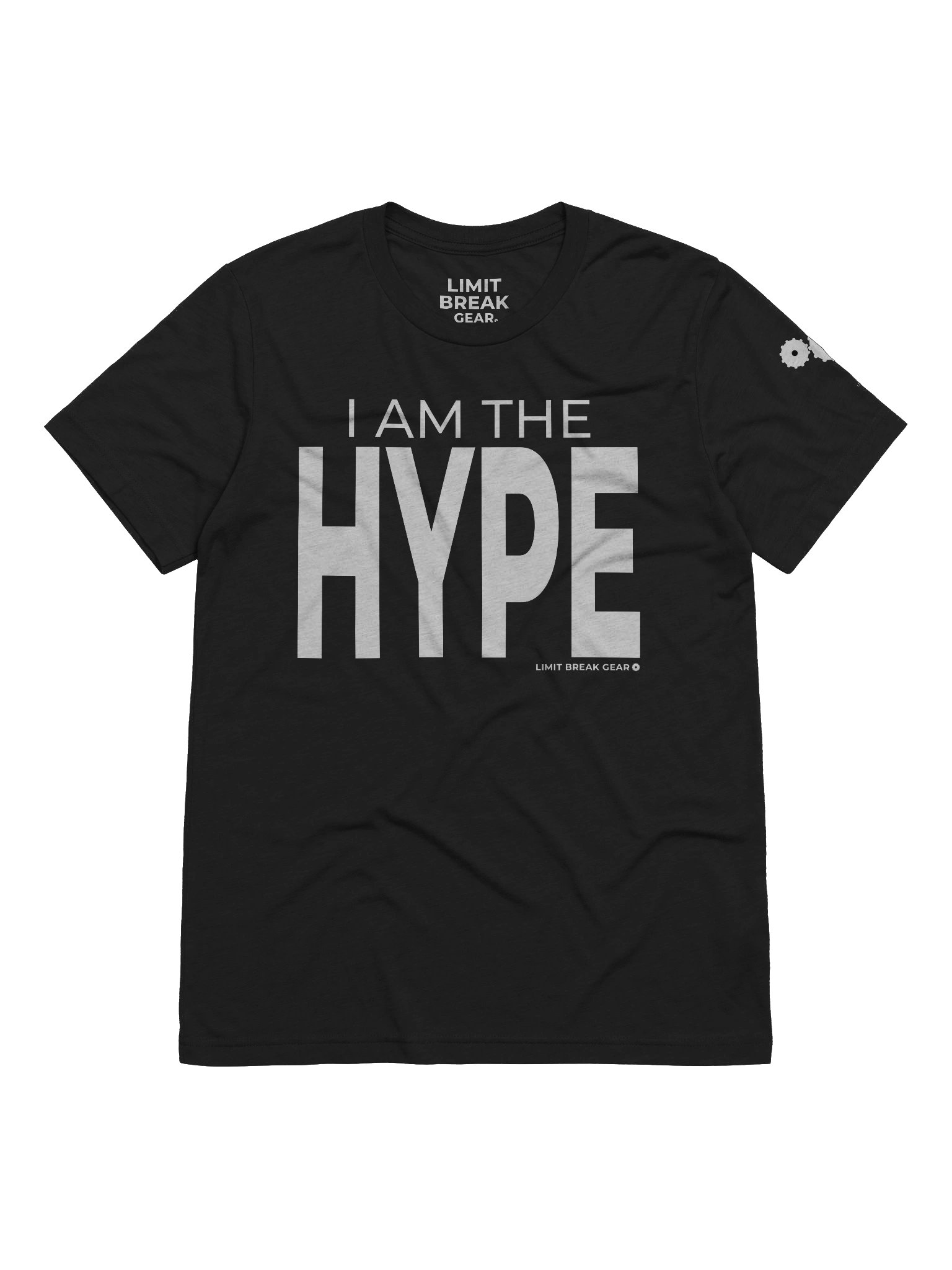 I am the Hype Form Fit - white logo product image (1)