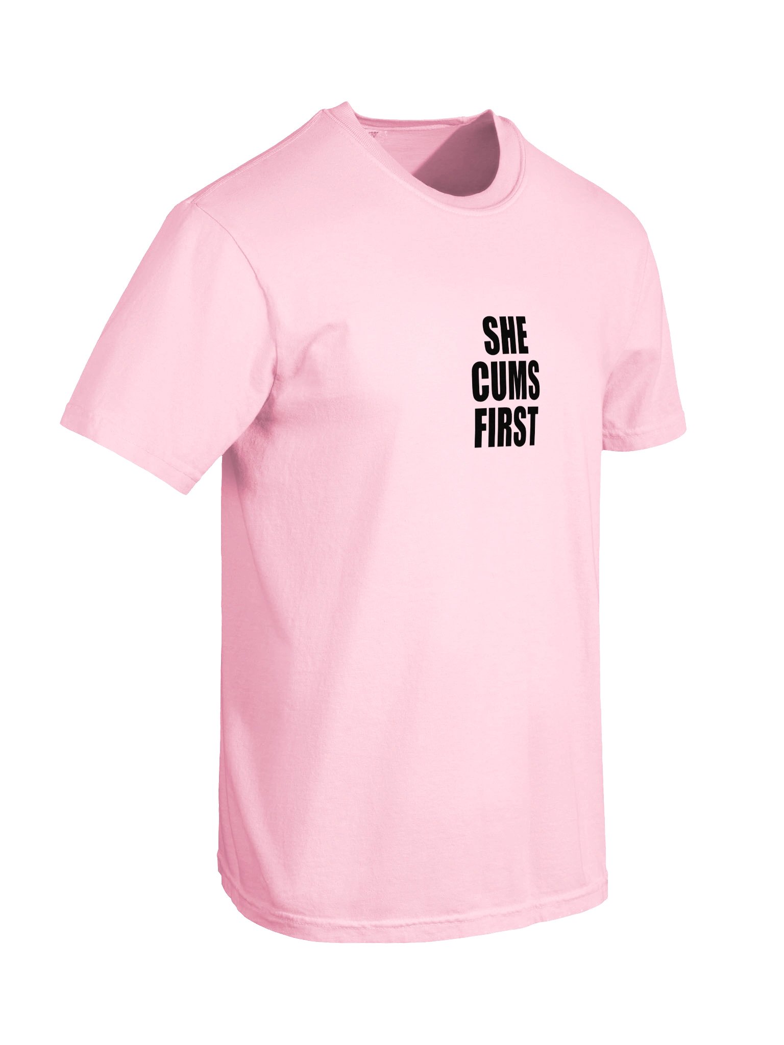 she cums first - T-Shirt product image (6)