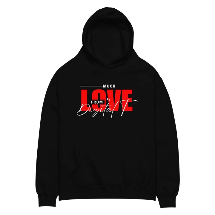 Premium Oversized Pullover (Red $ White) product image (2)