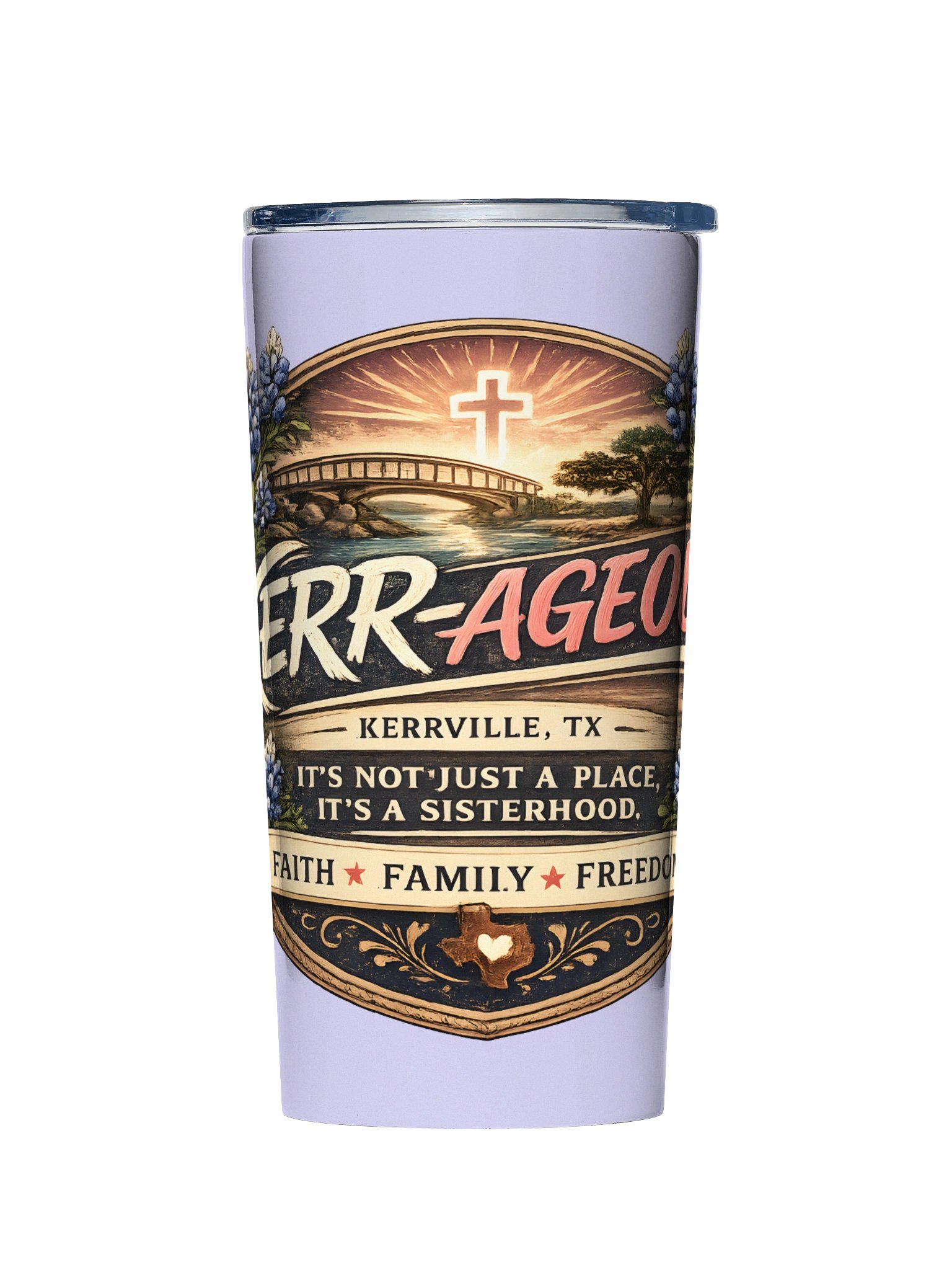 Kerr-ageous "It's a Sisterhood" Tumbler product image (1)