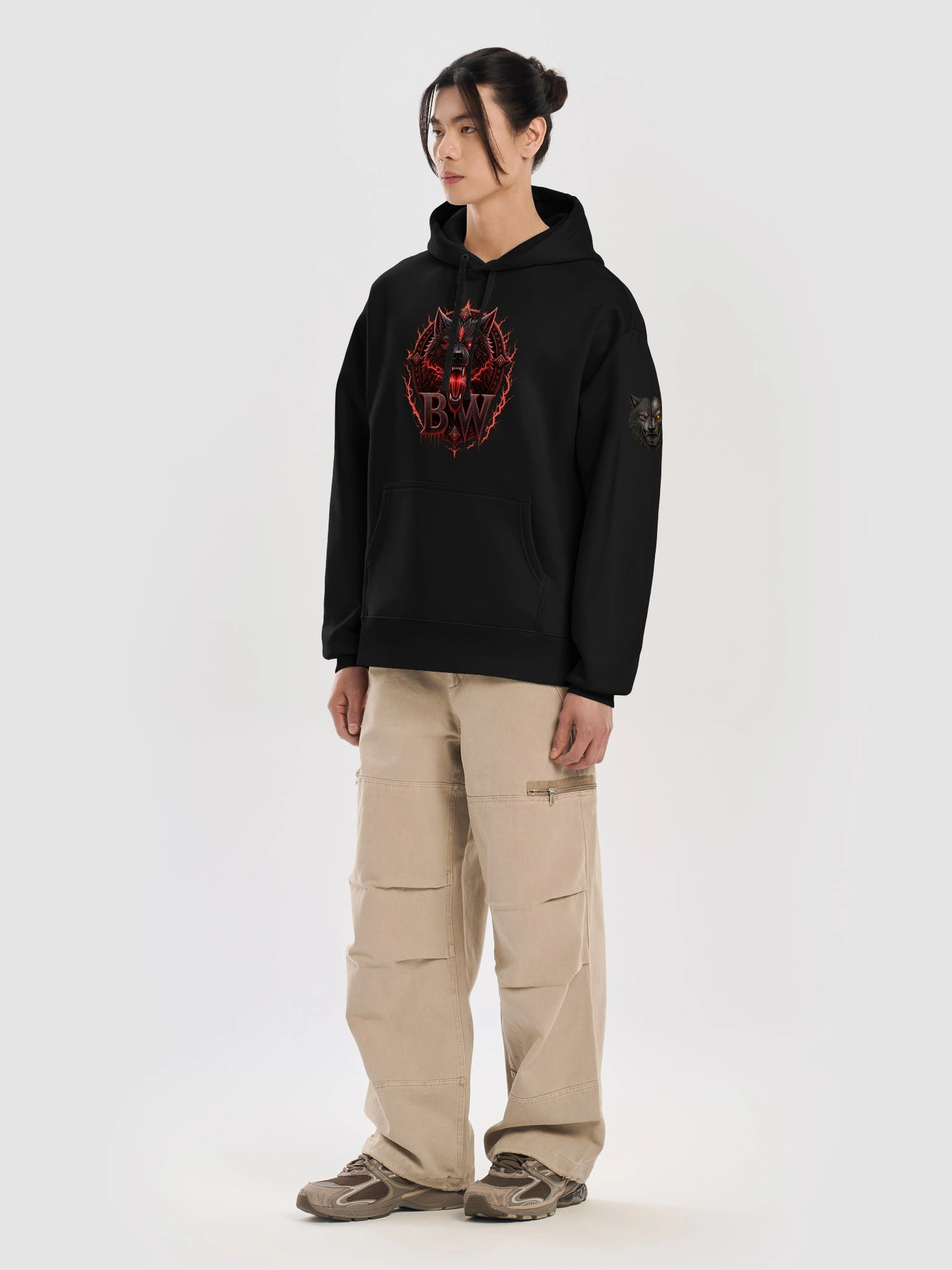 Blood Wolf Gaming Heavy Hoodie product image (32)