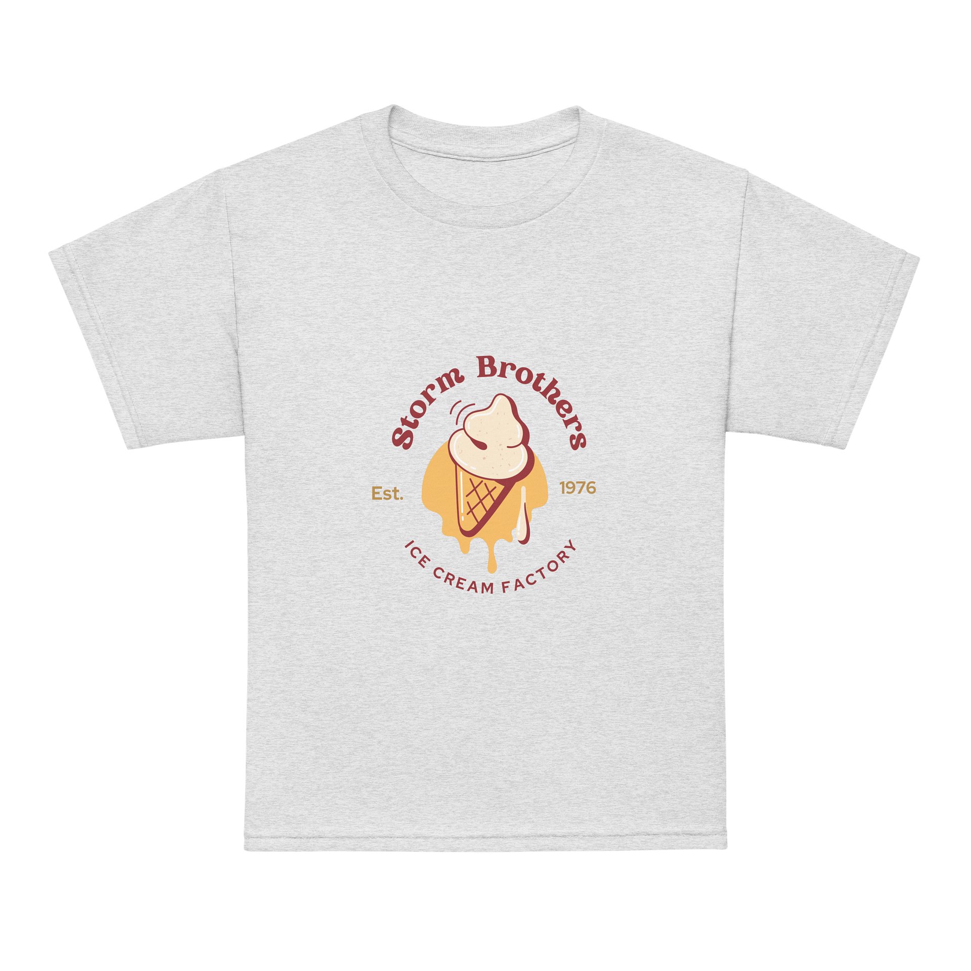 Storm Brothers Ice Cream Kids Tee product image (7)