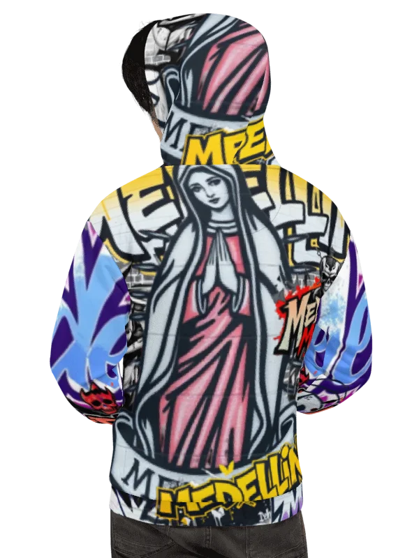 Medellin Mafia Motif Hoodie product image (5)