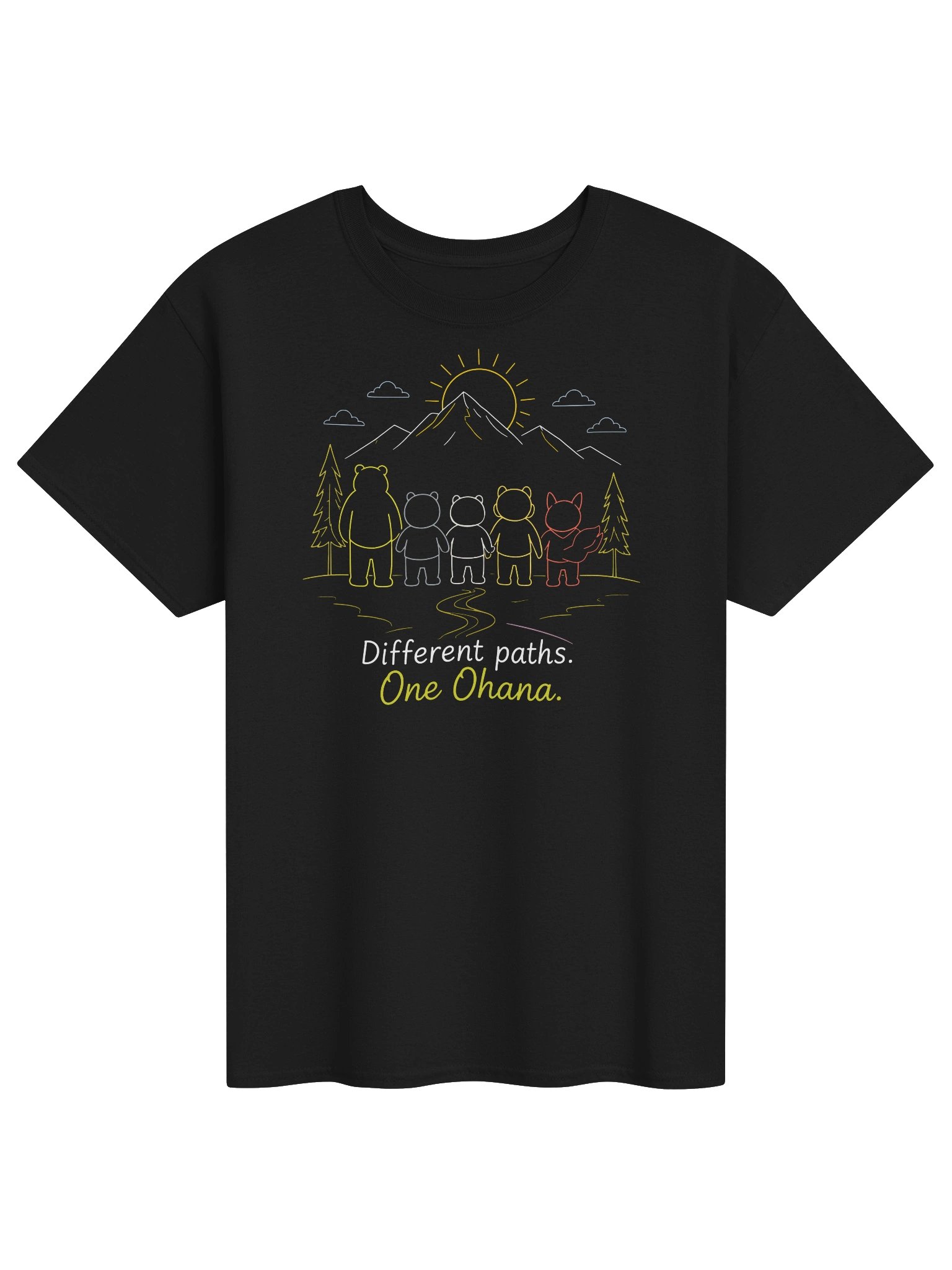 Different Paths, One Ohana (Unisex) product image (1)