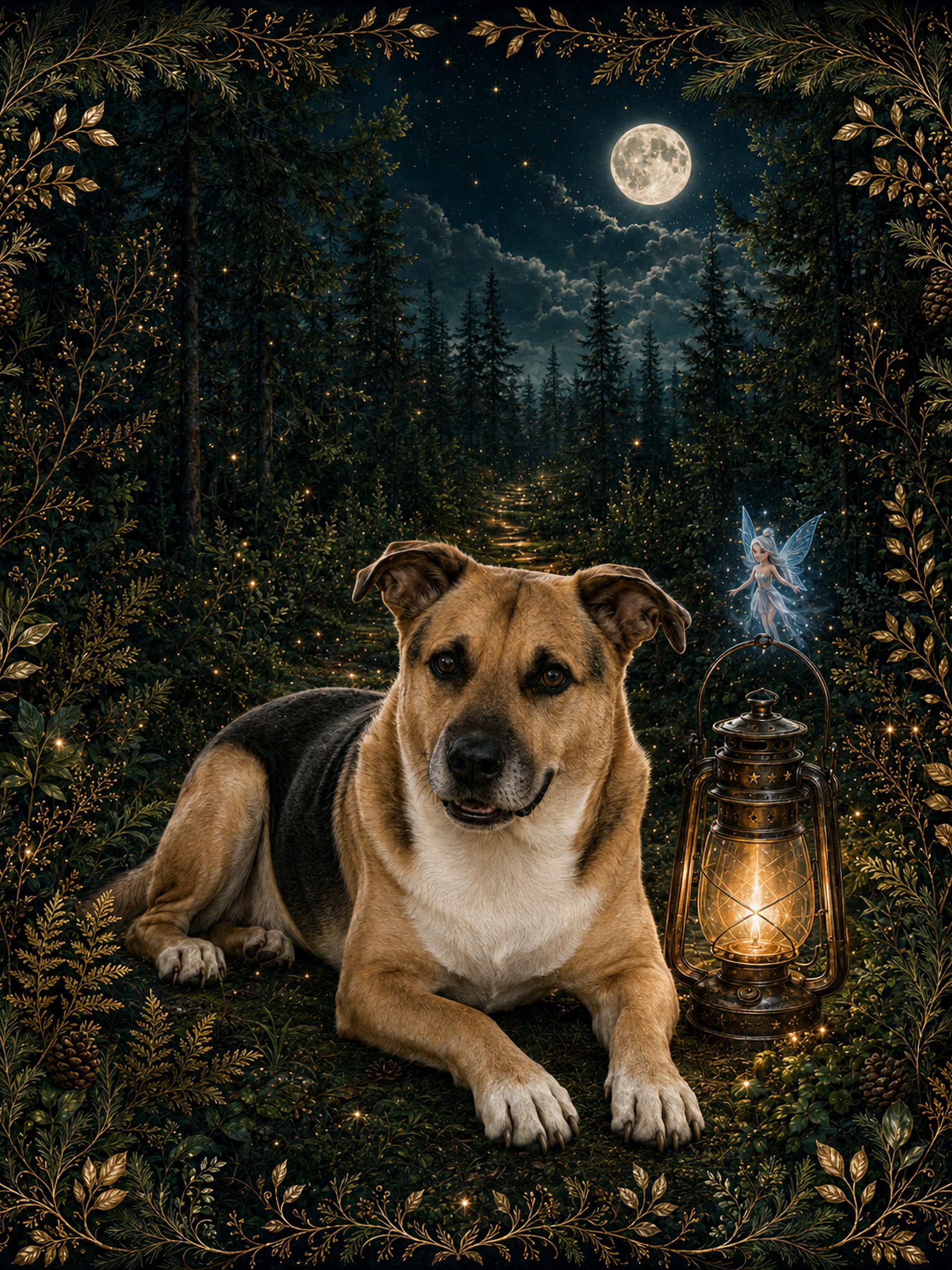 The Enchanted Forest Throw