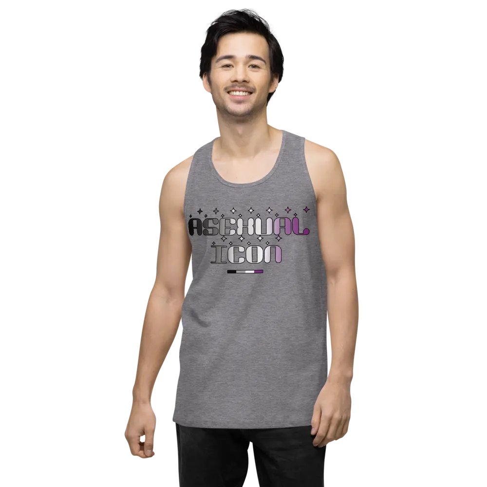 Asexual Icon Men's Premium Tank Top product image (73)