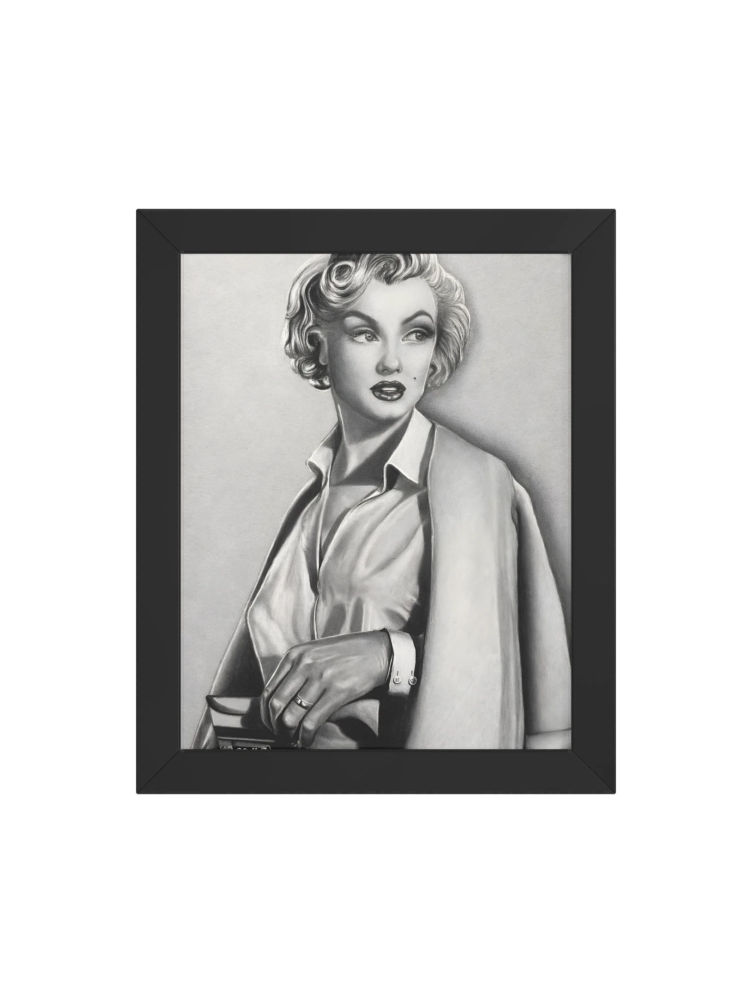 6ixblades Norma Jean — Framed Art Print product image (3)