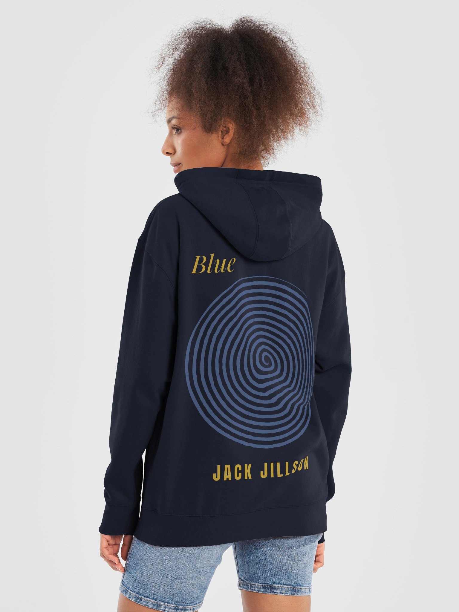 Blue Spiral Hoodie product image (6)
