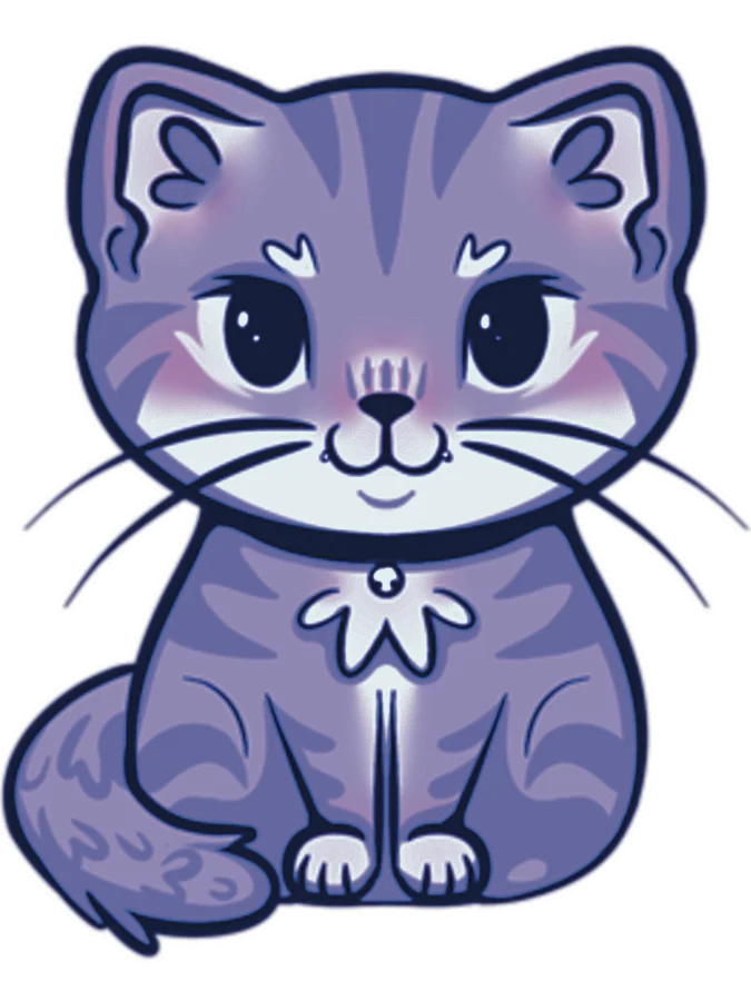 Holo Tabby Stickers product image (1)