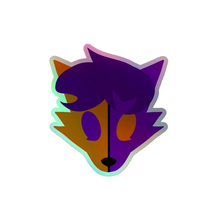 ToriTailed Logo - Holographic Kiss Cut Sticker product image (2)