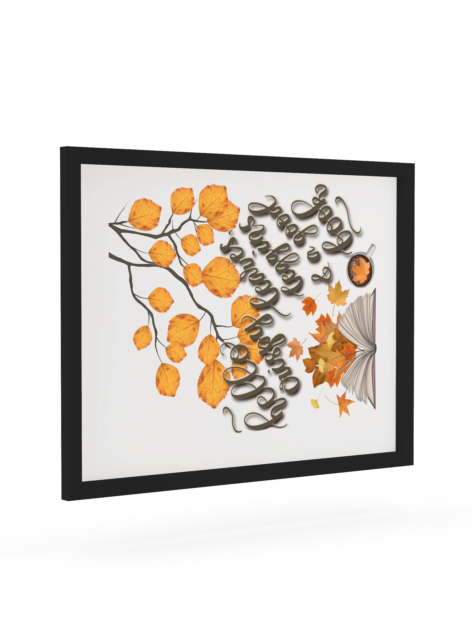 Peace Within Autumn Framed Poster product image (19)