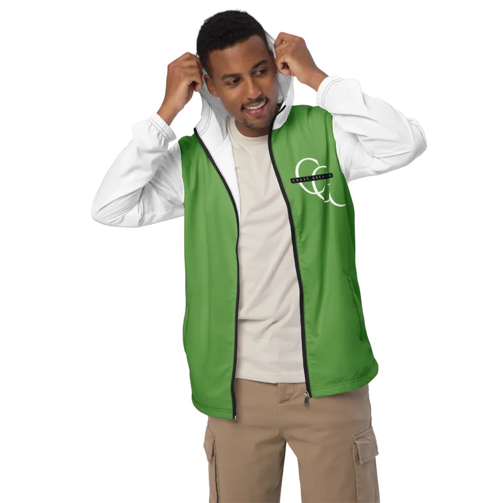 CG Green Windbreaker White Sleeves product image (3)