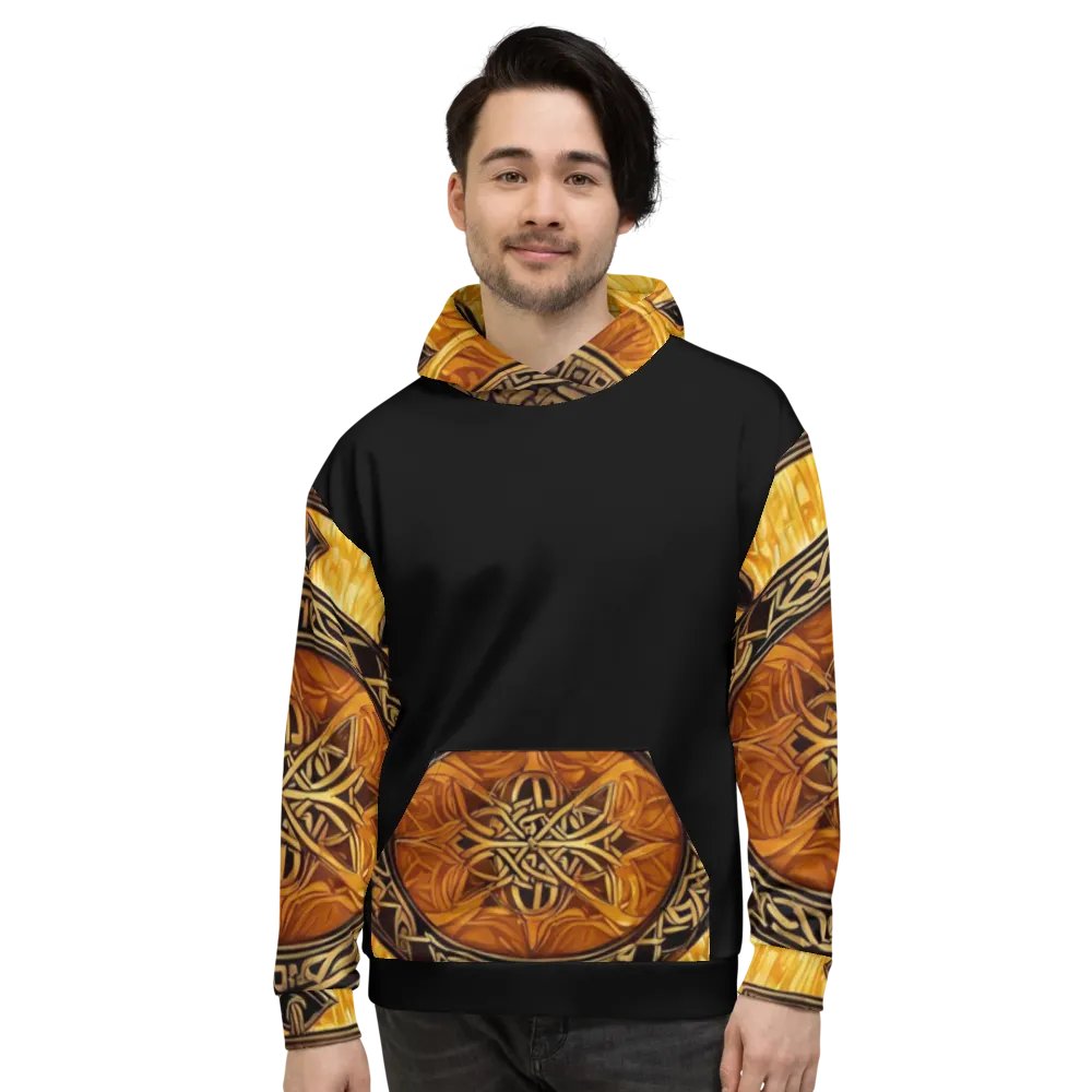 Black & Gold Symbology Hoodie product image (3)