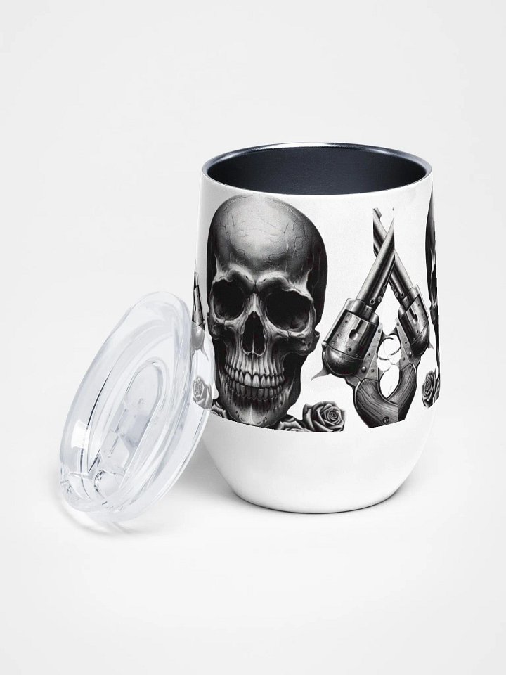 Biomechanical Skull Wine Tumbler product image (2)