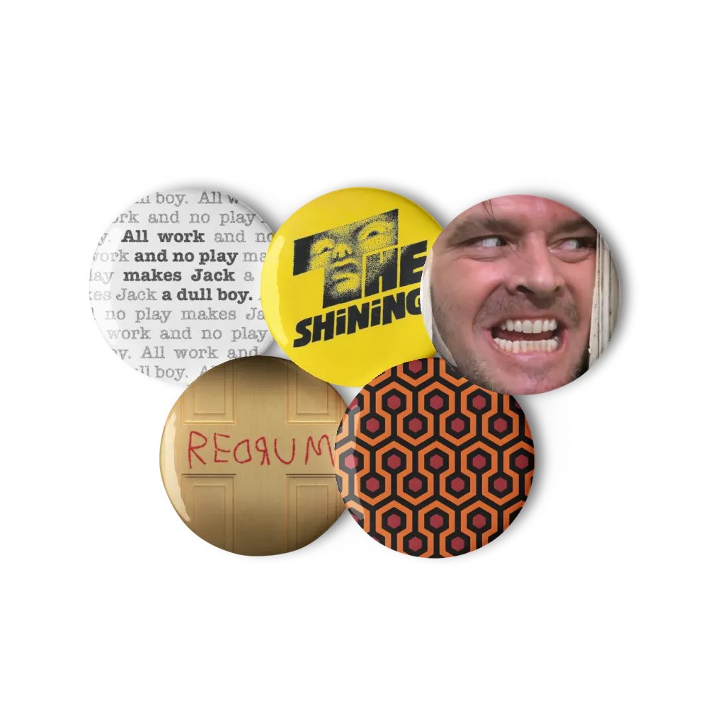 The Shining Button Pins Set product image (2)
