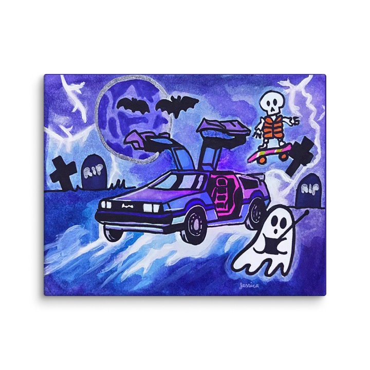 Spooky Speed Machine Canvas product image (2)