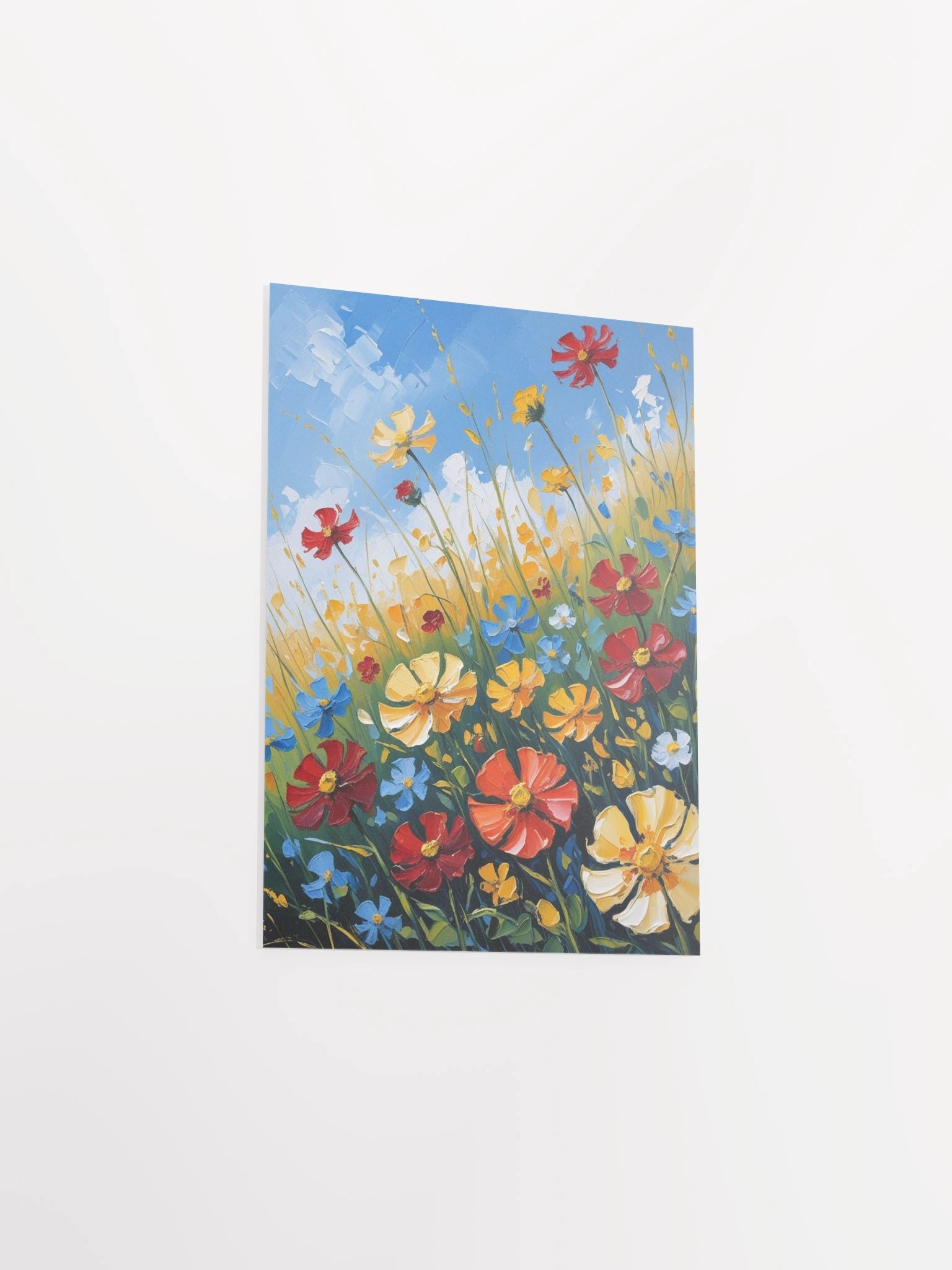 Impressionistic Flower Field Poster product image (9)