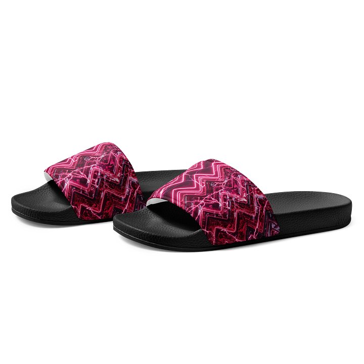 Pink rippled slides product image (2)